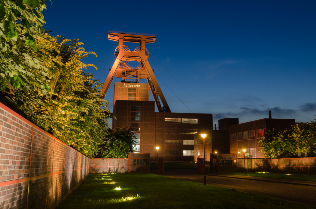 Doppelbock blaue Stunde - Zeche Zollverein